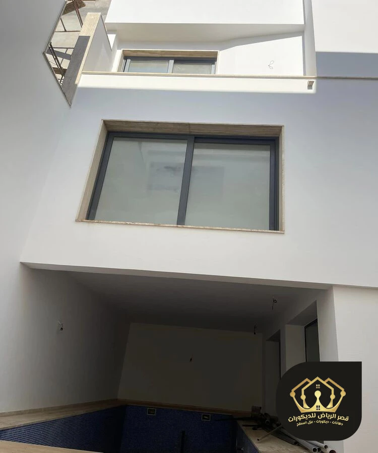 دهان جدران خارجية الرياض