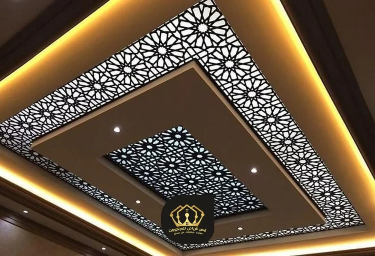 ديكورات اسقف cnc الرياض