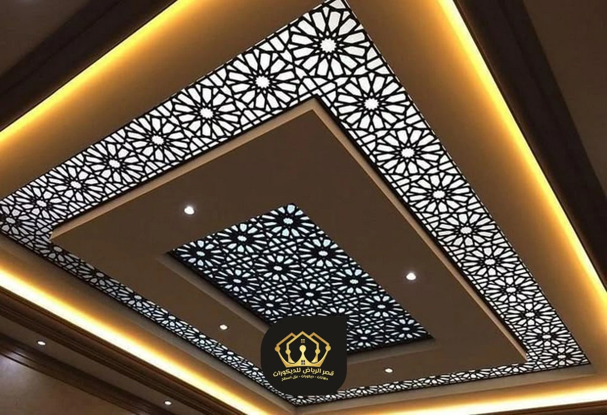 ديكورات اسقف cnc الرياض